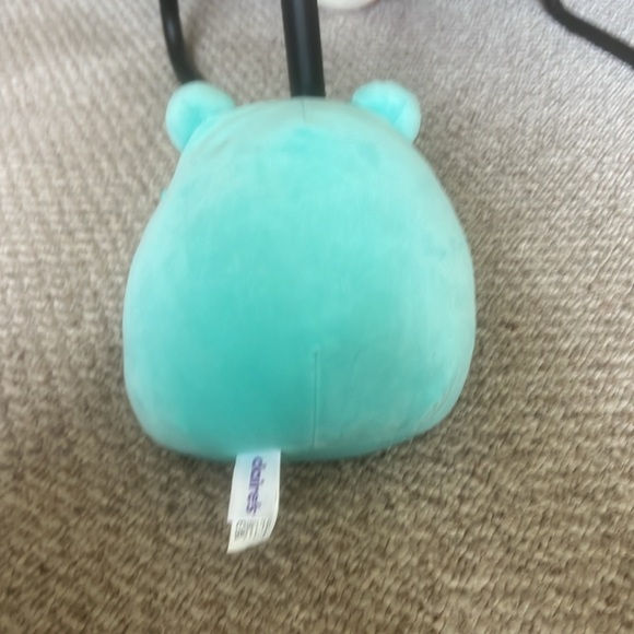 Claire’s squishmallow turquoise green frog - Picture 3 of 3